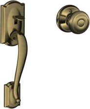 Schlage Camelot Entry Door Handle with Georgi...