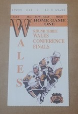 1989 MCDONALDS HOME GAME 1 ROUND 3 WALES CONFERENCE FINALS TICKET EX