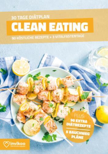 Thumbnail - Clean Eating Diätplan - Ernährungsplan Zum Abnehmen Für 30 Tage Bonus: