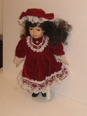 Amavel Antique Doll キャノチェ レッド Amavel ~ Antique Doll Canotier by Offbrand