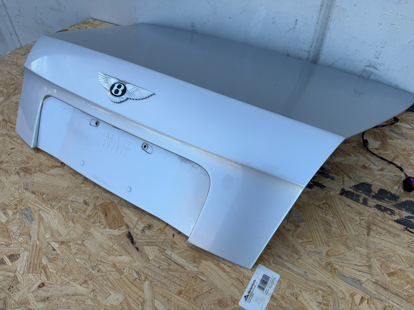TRUNK LID COVER BOOT DECK HATCH BENTLEY FLYING SPUR OEM (2013-2018)