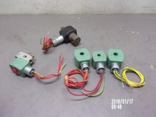 5 Assorted ASCO Red Hat Solenoids and Solenoid Valves