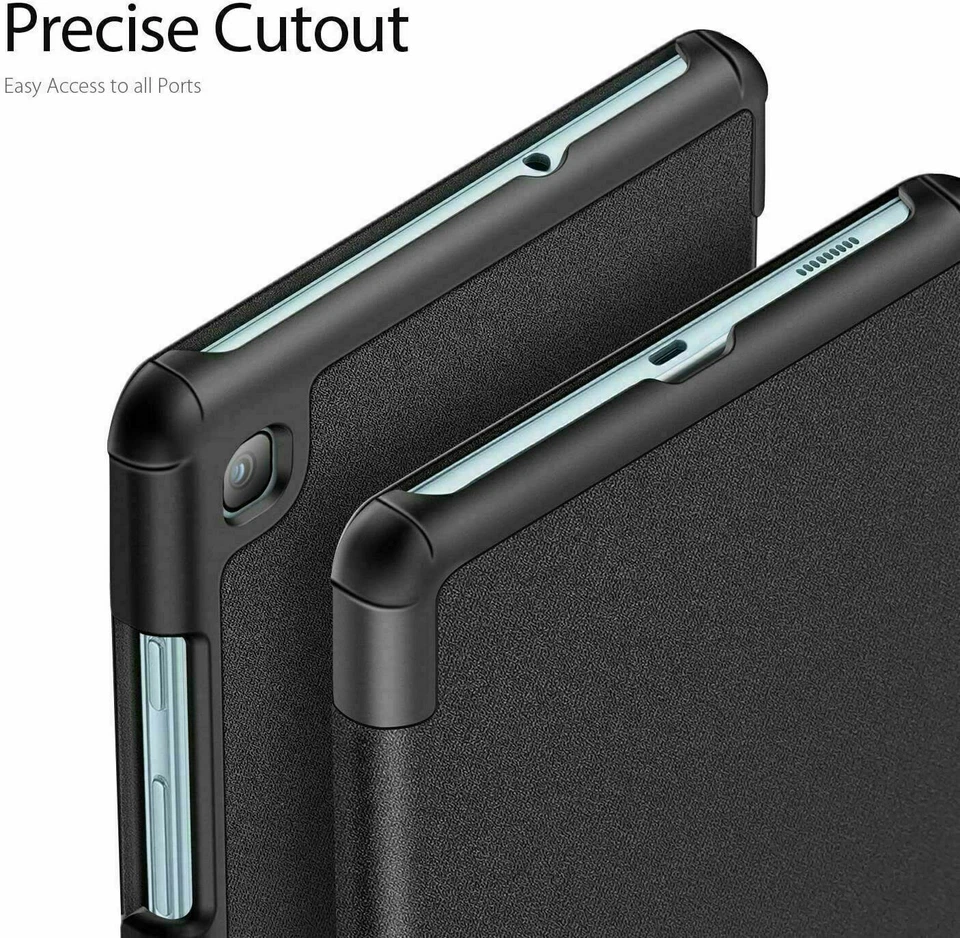 Funda de cuero con soporte abatible para Samsung Galaxy Tab A 7.0 SM-T280 T285 Folio Foto 2 de 4