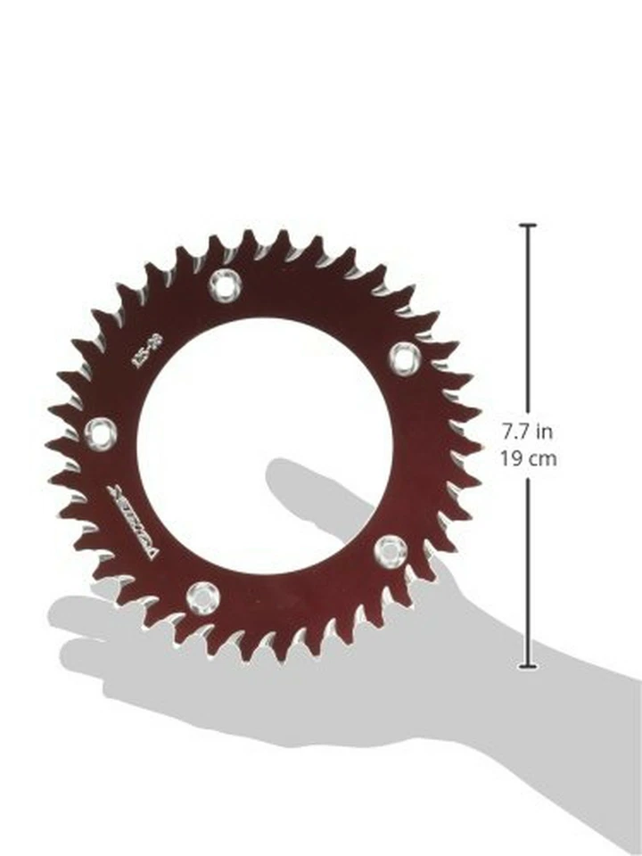 Vortex 125ZR-38 Red 38-Tooth Rear Sprocket - Image 2 of 2