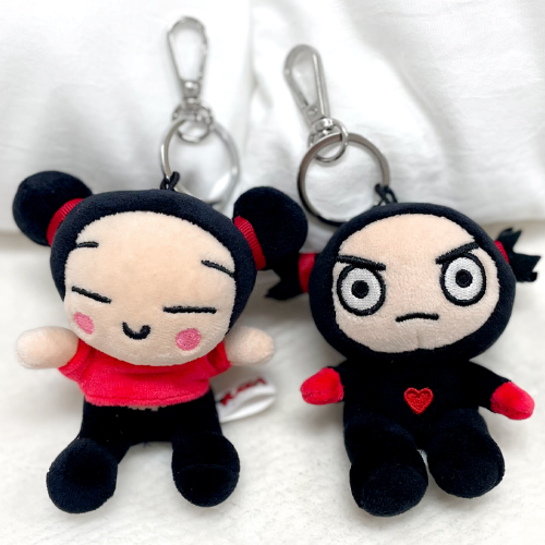 Pucca & Garu Standing_Sitting Plush Keychain Keyring | eBay