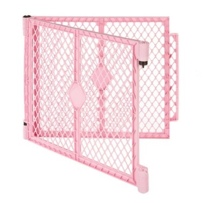 Toddleroo by North States Pink Two-Panel Superyard Extension for