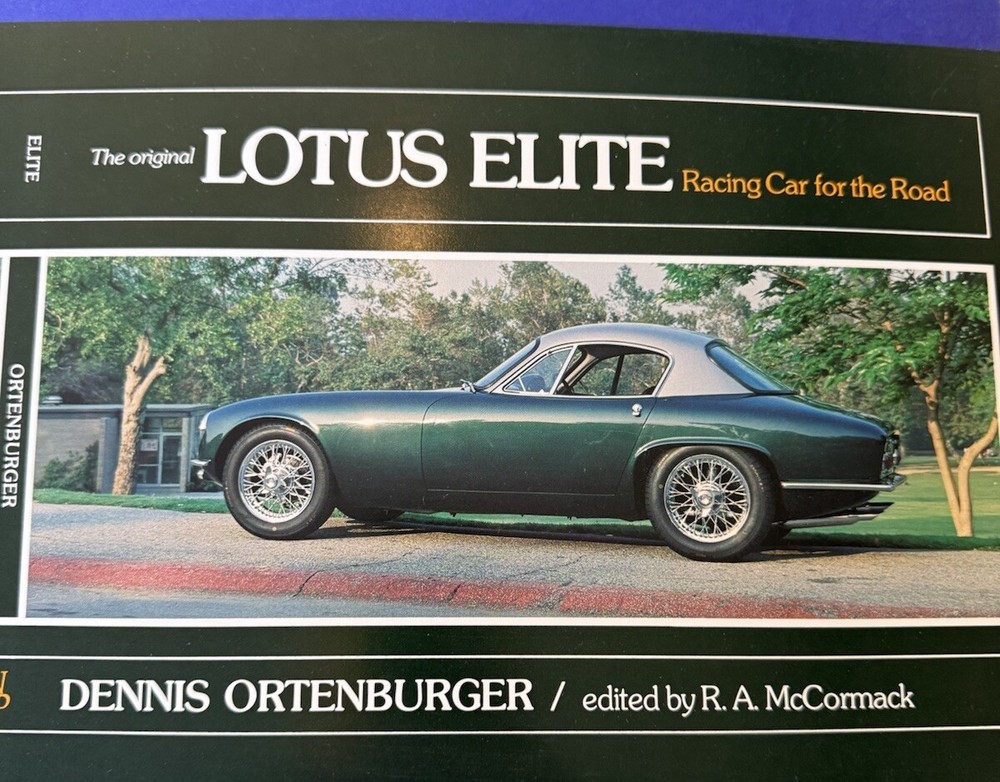 Lotus Elite Car Collector Poster Lot