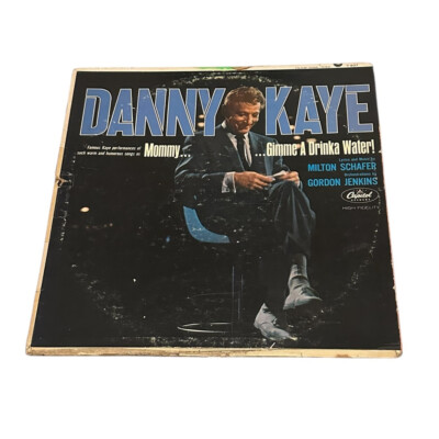 Danny Kaye Mommy Gimme A Drinka Water LP Vinyl Capitol Records T-937