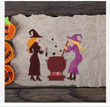 Sizzix Crafters Comp' Spellbinders Tattered Lace X-cut Halloween Xmas