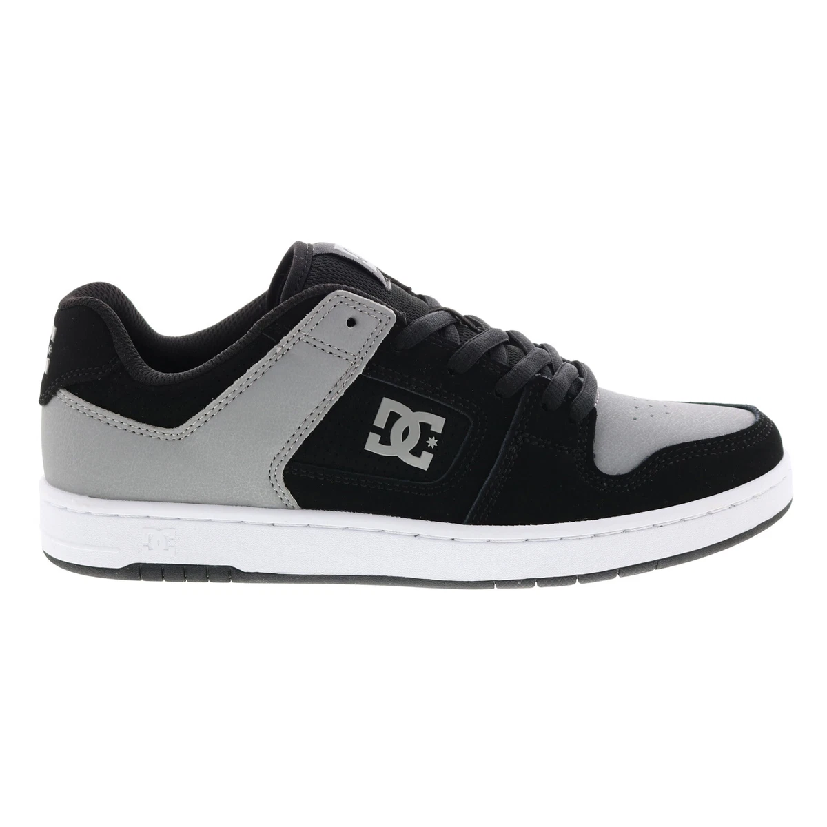 Mens black leather skate shoes sale