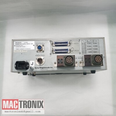 Sony Magnescale Inc. LH10-903 Magnescale Digital Display Unit | eBay
