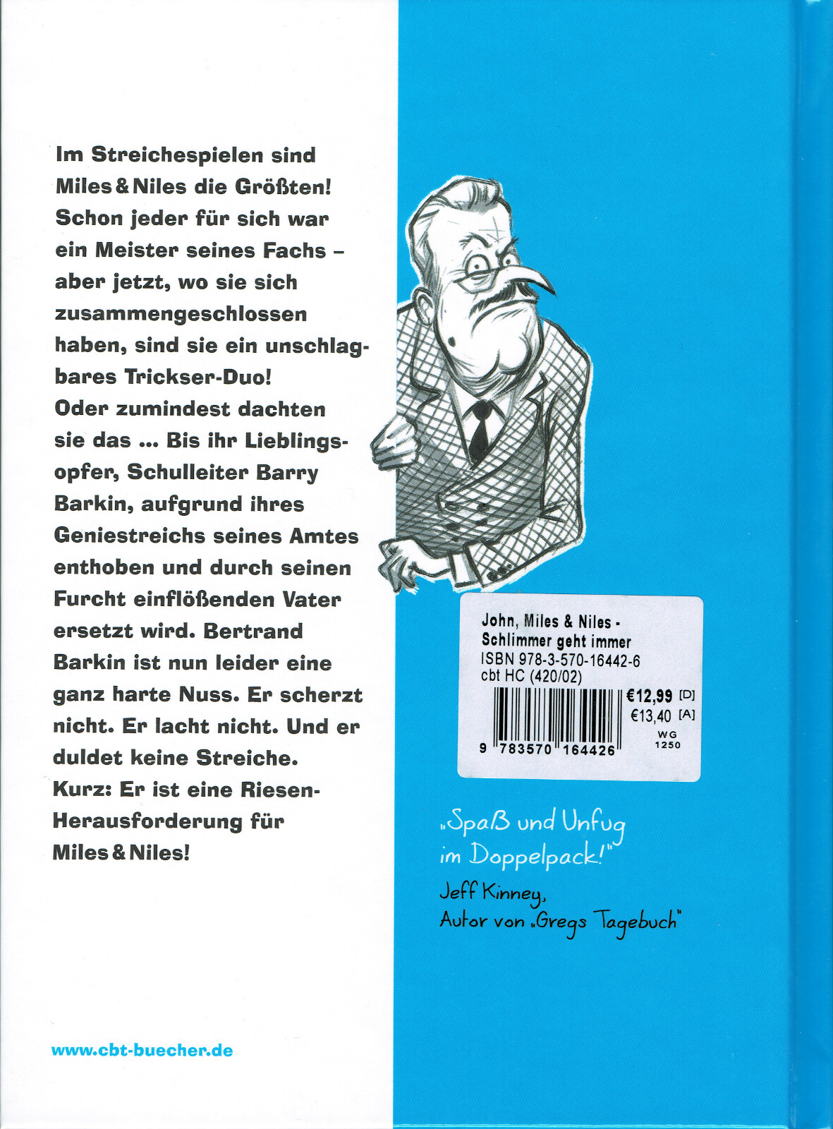Thumbnail - Miles & Niles: Schlimmer Geht Immer (2016, Gebundene Ausgabe), Band 2,