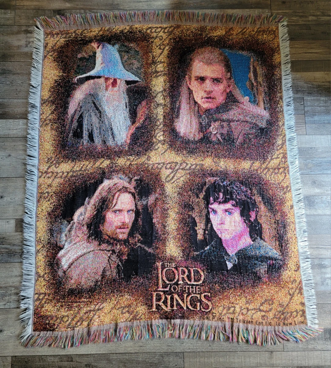 Lord of the Rings-Woven Tapestry/Throw Blanket