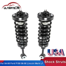 2Pcs Front Shocks Struts Assembly For 2004-08 Ford F150 2006-08 Lincoln Mark LT
