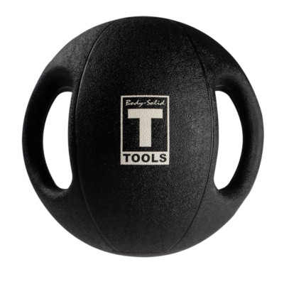 Body-Solid Heavy-Duty Exercise Medicine Balls with Dual Handles