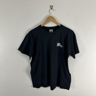 Men's Vintage No Fear Gear 90's Skate Graphic Black Navy