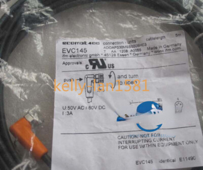 100% Test IFM EVC145 1PC New Proximity Switch Sensor Free Shipping