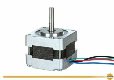Nema16 Stepper Motor DE Free 1PCS 16HS3404P1 12V 0.4A 0.21Nm D-Shaft Ø5mm ACT