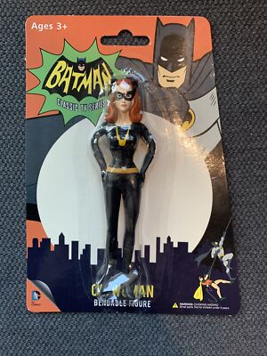 Bendable Catwoman Figure By NJCroce - CLASSIC BATMAN - New On Card