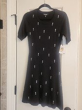 KENSIE NEW  Short Sleeve  Sweater Dress Small