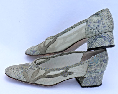   BRUNELLA Made in Italy Damen Pumps / Ballerinas Gr. 38   Vintage Elegant  