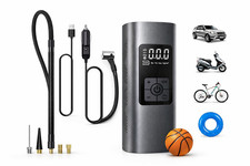 Mini Compressore Led Ad Aria Auto Portatile Gonfiatore Ricaricabile Con Display