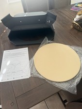 Kit de horno de pizza Onlyfire Grill Top acero inoxidable con termómetro de cáscara de piedra gas/