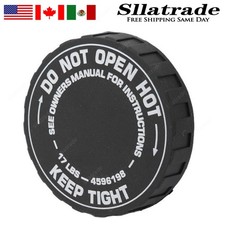 Black Radiator Cap Coolant Cap Fit for Chrysler Jeep Dodge Ram 4596198 USA 