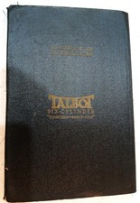 TALBOT SIX-CYLINDER HANDBOOK - 1929