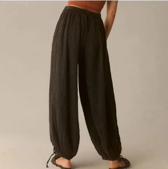 Calça balão Anthropologie By Gauze tamanho G nova com etiquetas