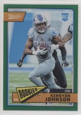 2018 Panini Honors Classics Update Rookies Green 31/75 Kerryon Johnson #323 1u6
