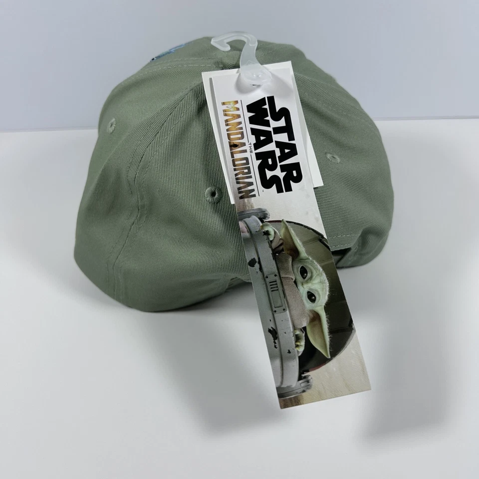 Embroidered Star Wars Disney Grogu/Mandalorian Baseball hat/cap green-NEW RARE* - Image 4 of 4