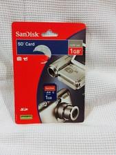 SanDisk High Quality Reliable SD Card 1GB SDSDB-1024-A11 Universal Compatibility