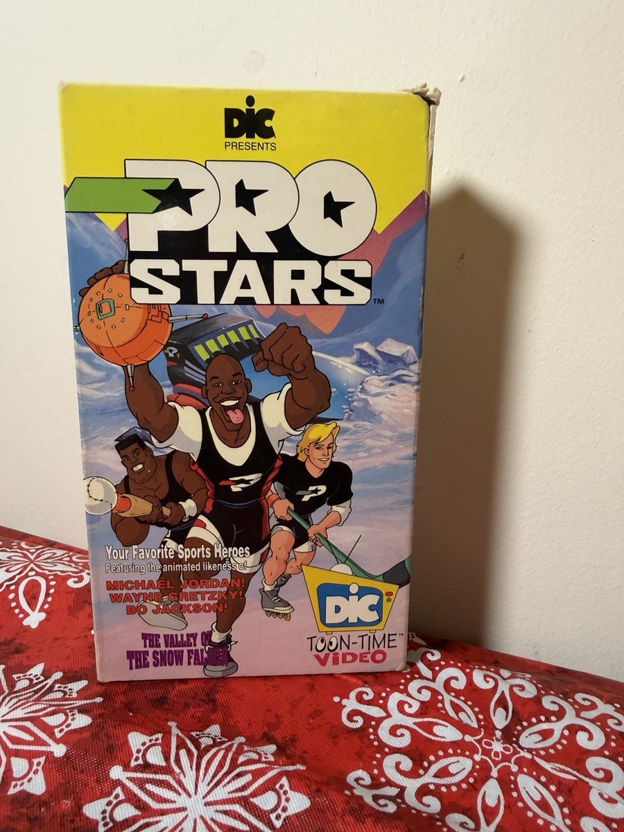 DIC Toon-Time Video ProStars Valley of the Snow Falcon VHS 1991