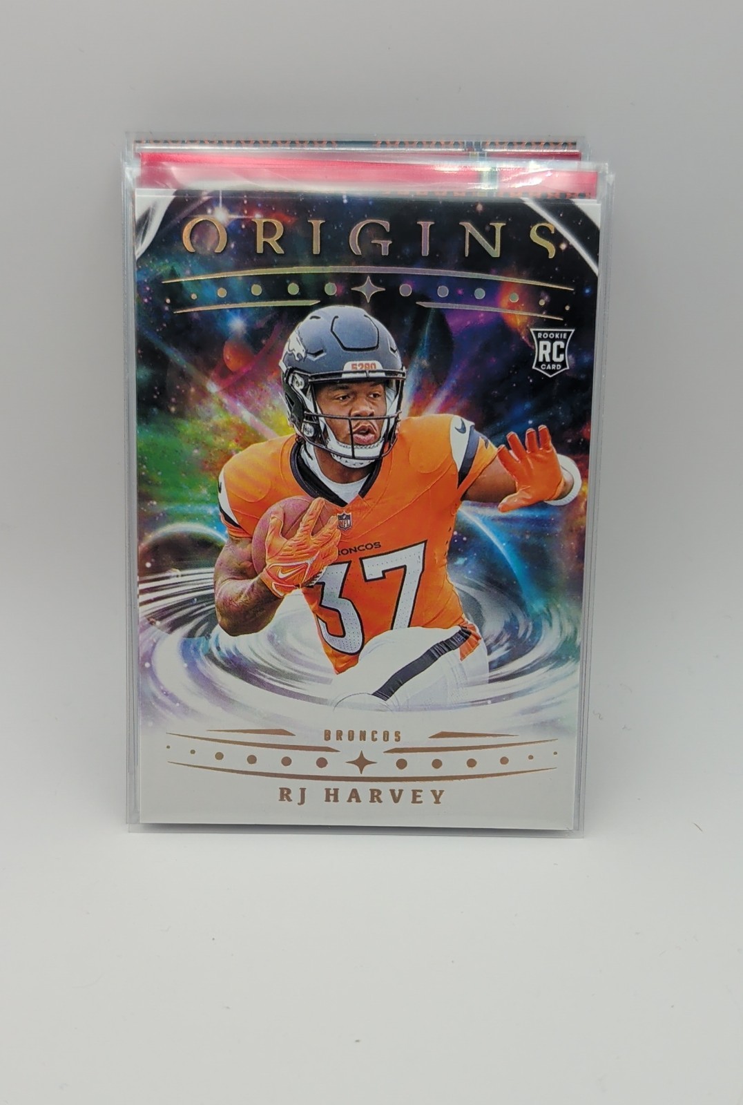 2025 Panini Origins - Rookies RJ Harvey, RJ Harvey #141 (RC)