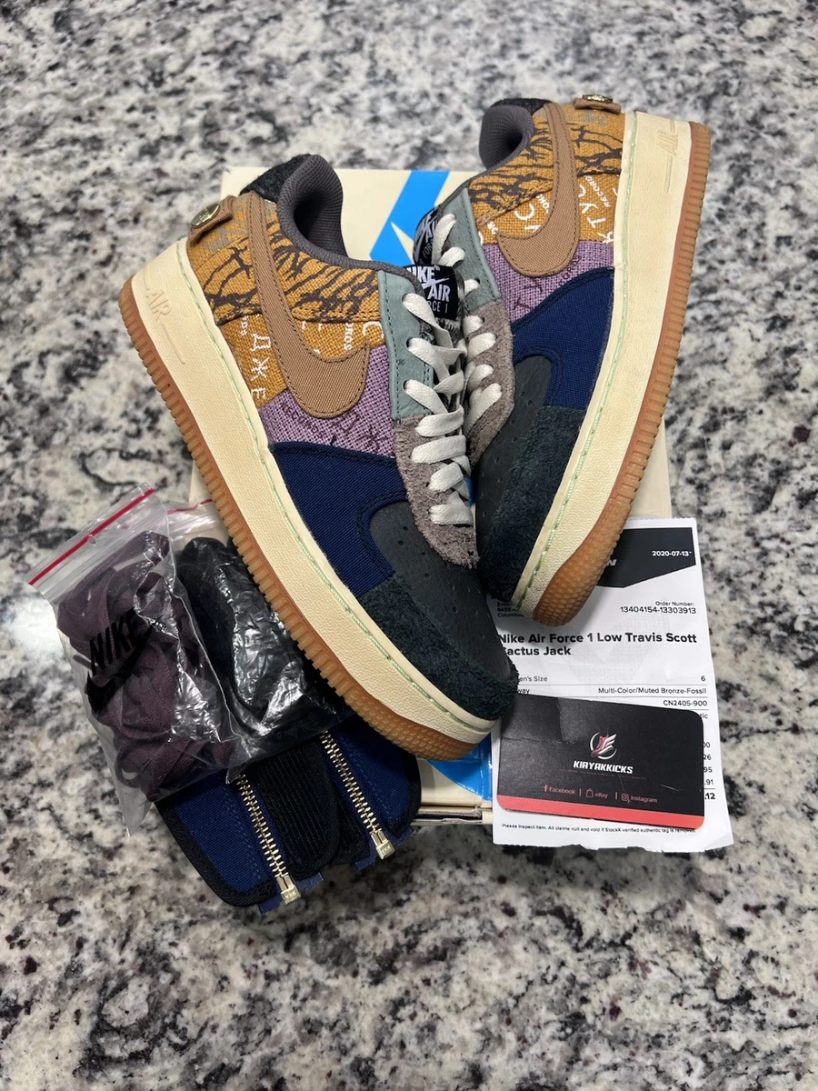 Nike Air Force 1 Low x Travis Scott Cactus Jack for Sale