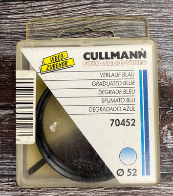 Cullmann 52 mm Verlaufs-Blaufilter - Made in Japan - New / Old Stock