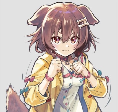 Anime portrait display girls art 2d hololive virtual Custom Gaming Mat Desk