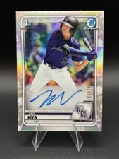 Zac Veen 2020 Bowman Draft #CDA-ZV Chrome Draft Pick Autographs Refractor ST4