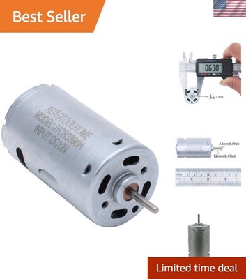 6-12V Mini DC Motor High Torque Gear for Traxxas R/C and Power Wheels PCB DIY...