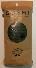 GOSHI Exfoliating Shower Towel - Rip-Resistant Small, Green  NIP Sealed