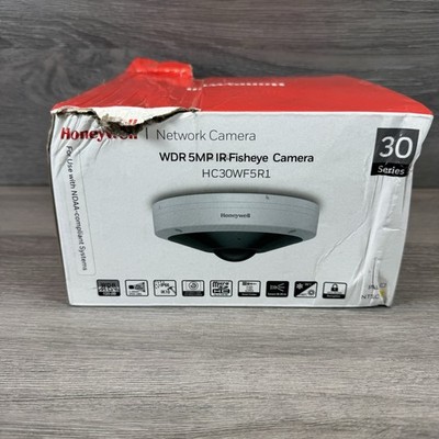 Honeywell 30 Series HC30WF5R1 5MP Outdoor Network Fisheye Camera White Open Box 