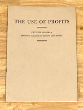 Vintage 1948 Standard Oil The Use Of Profits Booklet Rare HTF OOAK