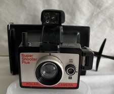 Vintage 1970s Polaroid Super Shooter Instant Land Camera w/Strap Untested
