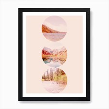 Stepping Stones Art Print Framed Wall Art Poster Canvas Print Picture