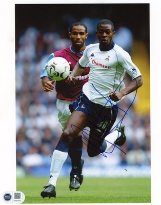 Anthony Gardner signiertes 10x8 Spurs Foto ACG COA AG21427