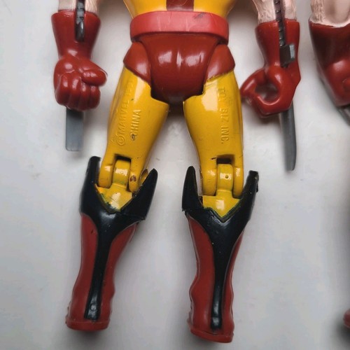 Wolverine Action Figuren 2 Stück Marvel X-Men Toy Biz 1991 Vintage gebraucht - Bild 13 von 13
