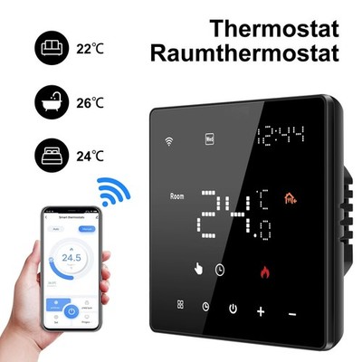 MOES ZigBee Smart Thermostat Touch Raumthermostat Fußbodenheizung Programmierbar