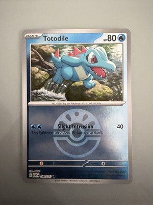 Totodile 041/217 Ascended Hero s Reverse Holo Poke Ball Friend Ball