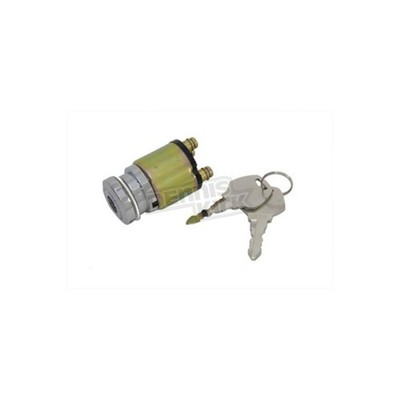 V-Twin Manufacturing Chrome Ignition Key Switch - 32-0416